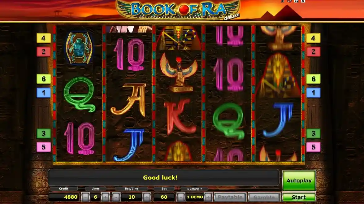 Book of Ra online spielen - kostenlos oder mit Echtgeld