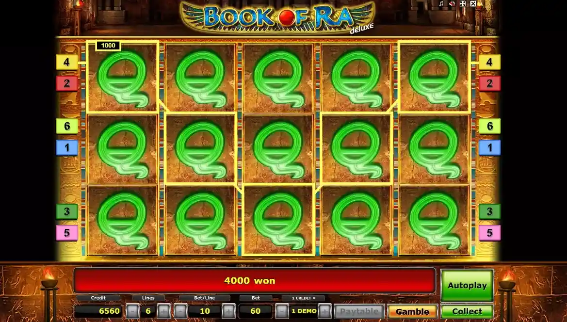 Spielmechanik & Funktionsweise von Book of Ra